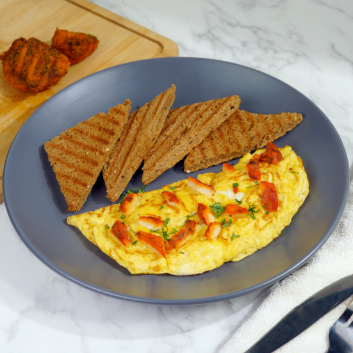 Chicken Tikka Omelette